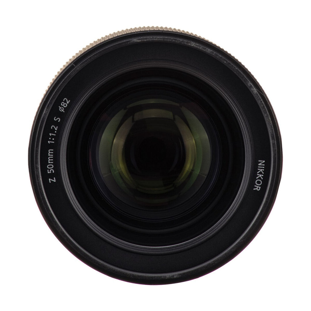 Nikon NIKKOR Z 50mm f/1.2 S Lens - front glass