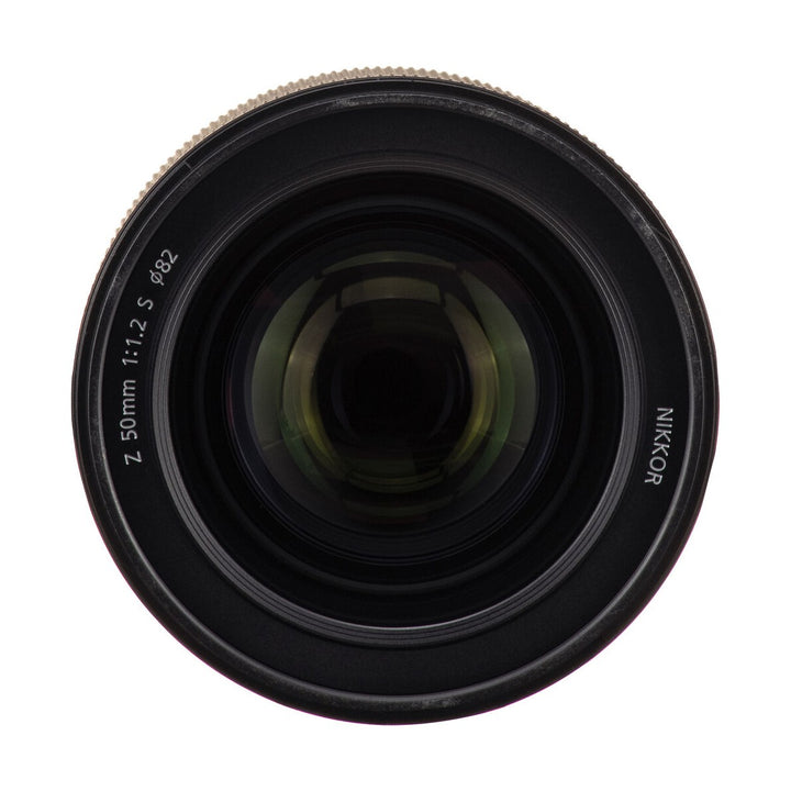 Nikon NIKKOR Z 50mm f/1.2 S Lens - front glass