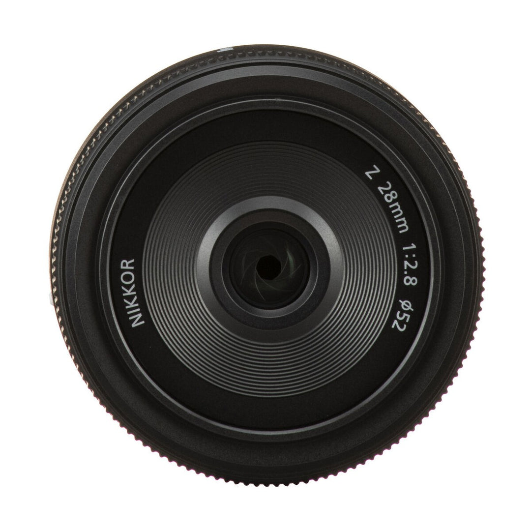 Nikon NIKKOR Z 28mm f/2.8 Lens - front glass