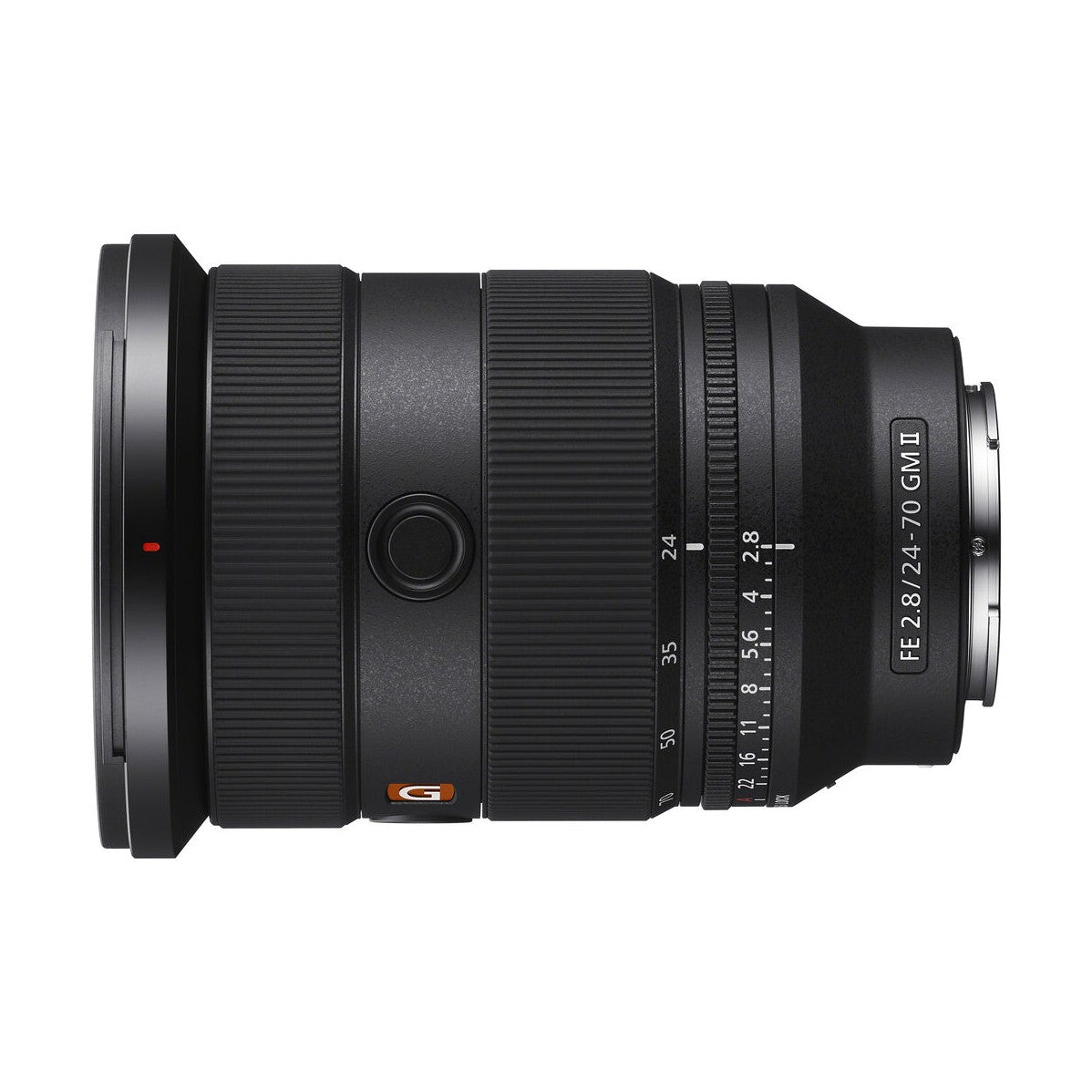Sony FE 24-70mm f/2.8 GM II Lens - side