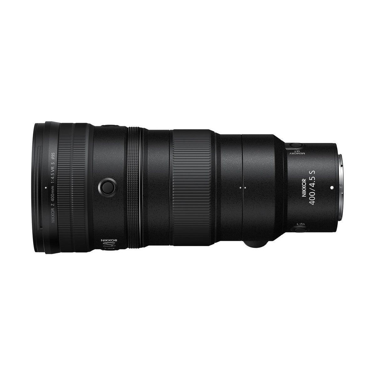 Nikon NIKKOR Z 400mm f/4.5 VR S Lens - side