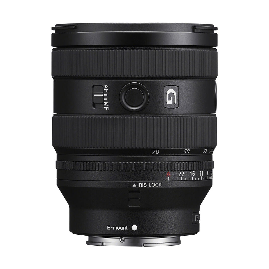 Sony FE 20-70mm f/4 G Lens - side controls