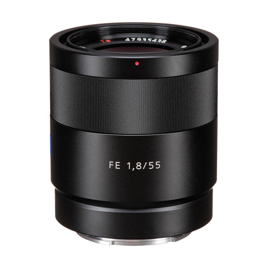Sony FE 55mm f/1.8 ZA Lens - side markings