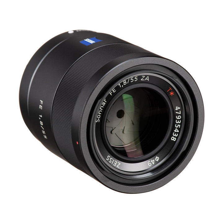 Sony FE 55mm f/1.8 ZA Lens - back mount