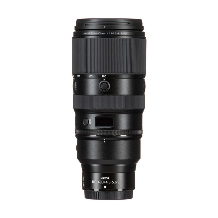 Nikon NIKKOR Z 100-400mm f/4.5-5.6 VR S Lens - markings