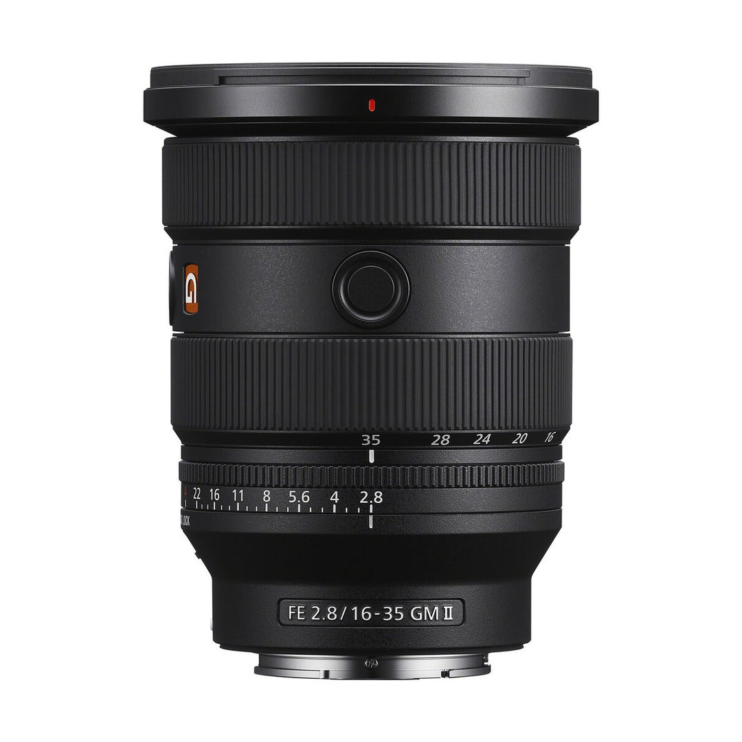 Sony FE 16-35mm f/2.8 GM II Lens - side markings