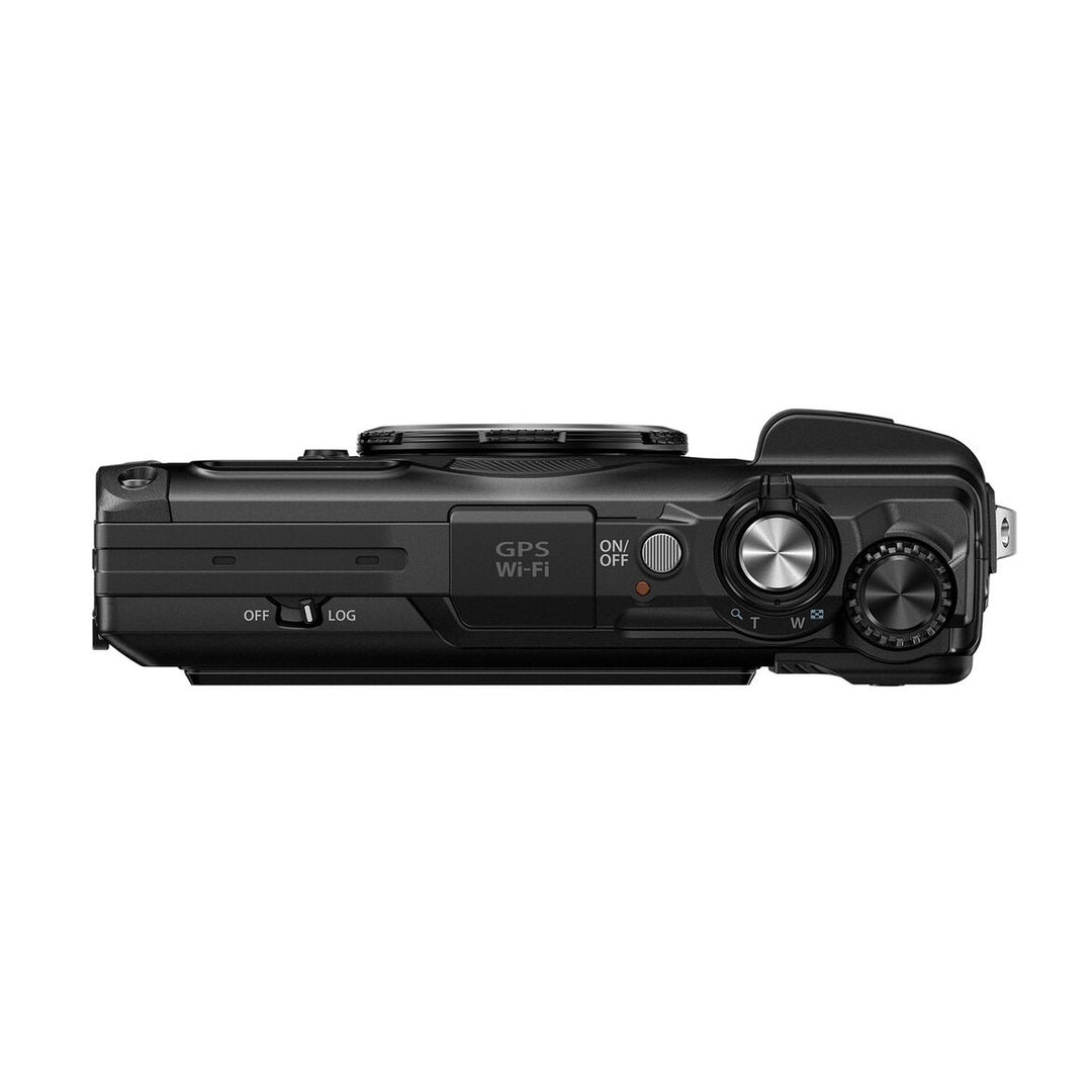 OM SYSTEM Tough TG-7 Digital Camera (Black) - top