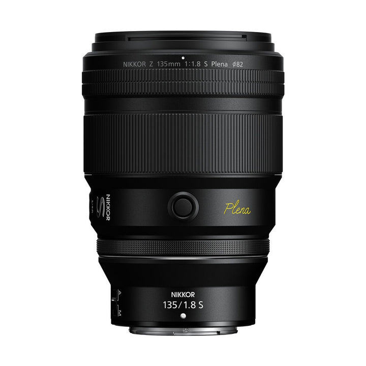 Nikon NIKKOR Z 135mm f/1.8 S Plena Lens - markings