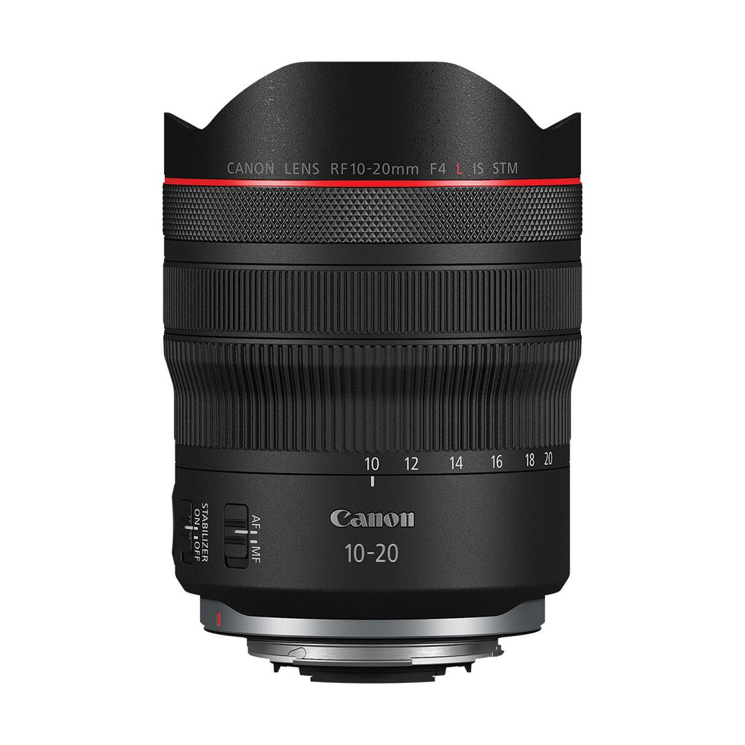 Canon RF 10-20mm f/4L IS STM Lens - side