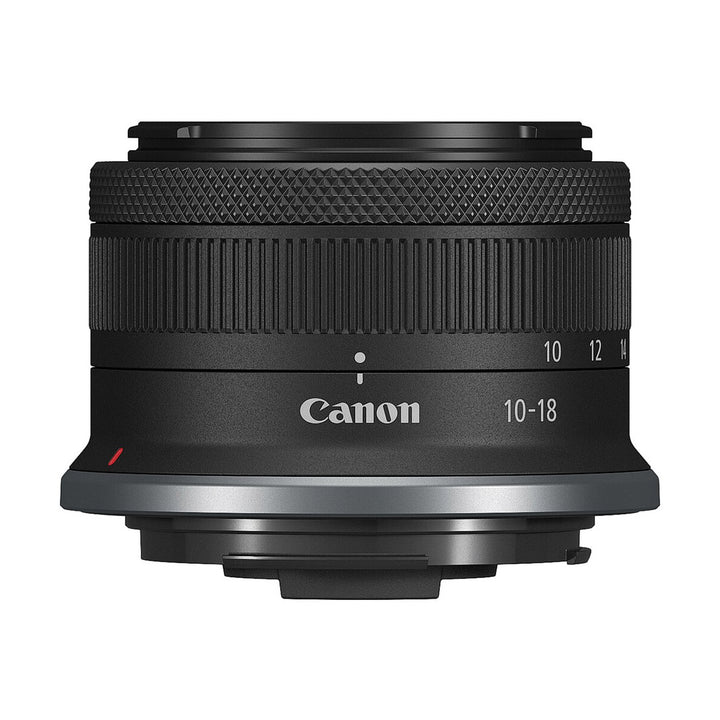 Canon RF-S 10-18mm f/4.5-6.3 IS STM Lens - side