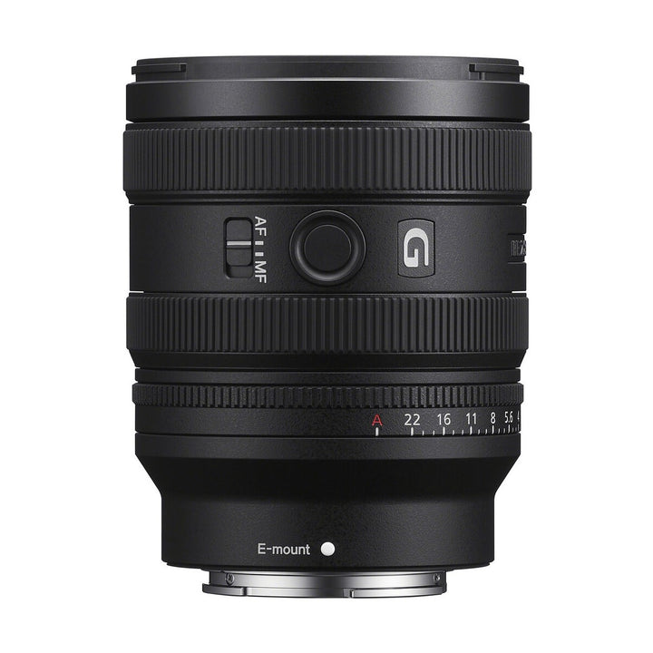 Sony FE 24-50mm f/2.8 G Lens - side controls