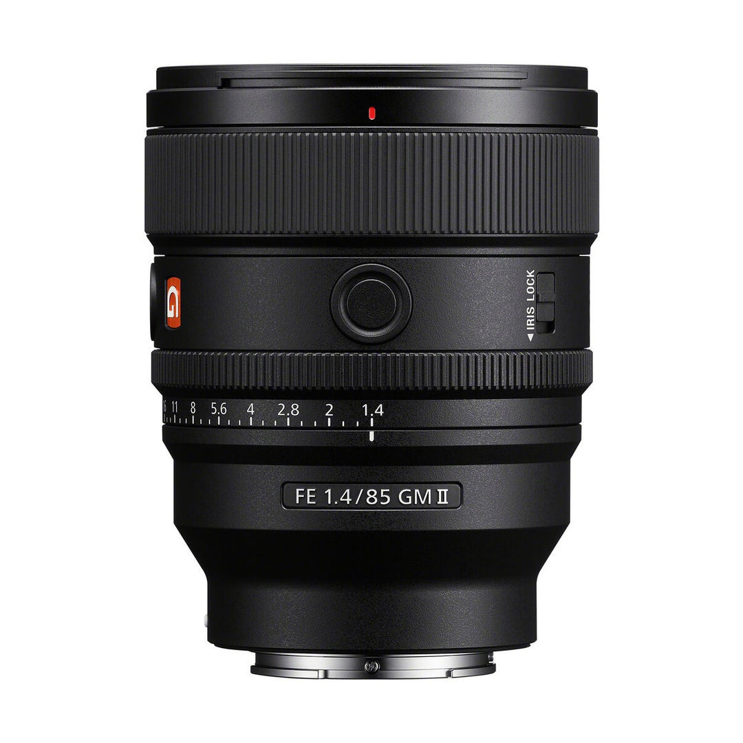 Sony FE 85mm f/1.4 GM II Lens - side