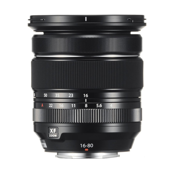 Fujifilm XF 16-80mm f/4 R OIS WR Lens (Black) - side