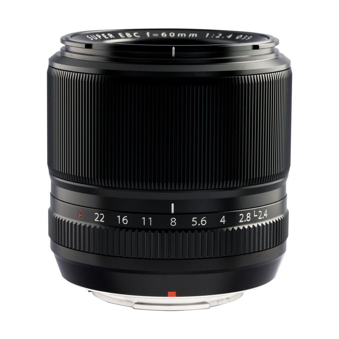 Fujifilm XF 60mm f/2.4 R Macro Lens (Black) - side