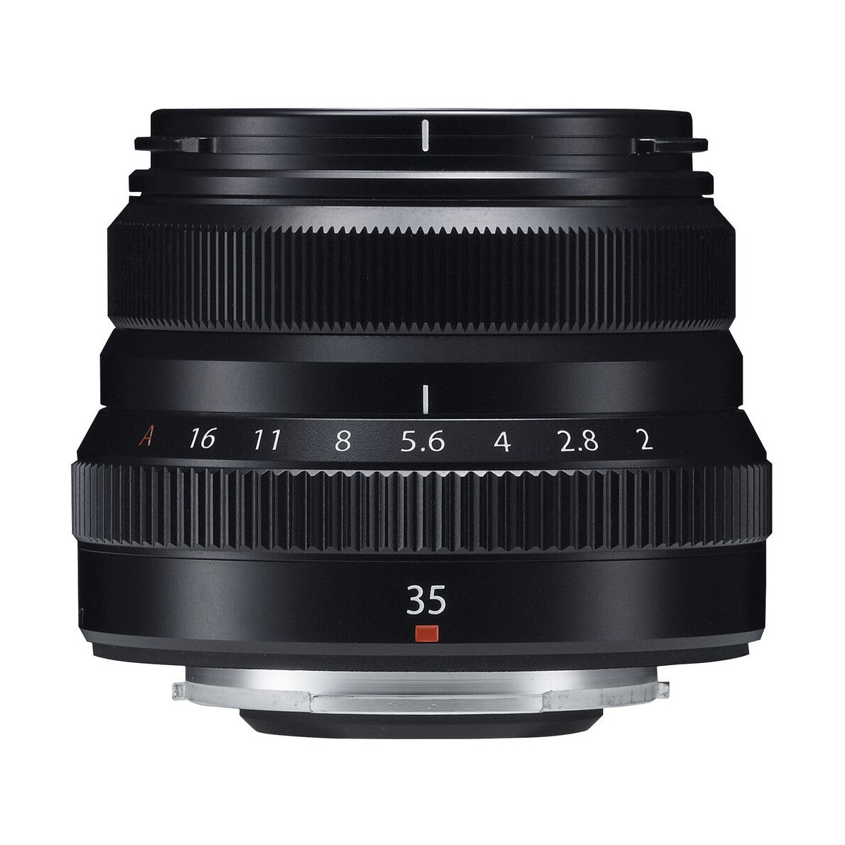 Fujifilm XF 35mm f/2 R WR Lens (Black) (Black) - side