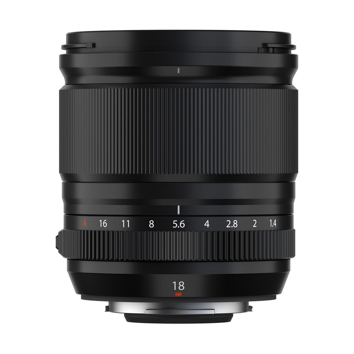 Fujifilm XF 18mm f/1.4 R LM WR Lens (Black) - side