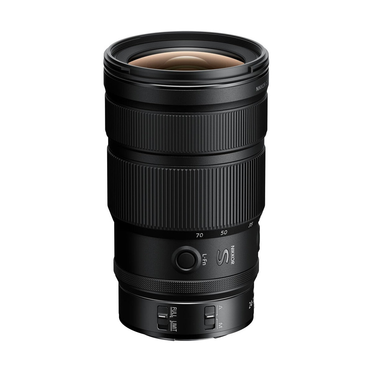 Nikon NIKKOR Z 24-70mm f/2.8 S II Lens - side