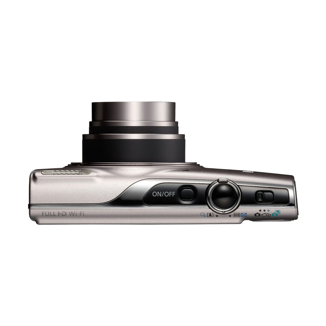 Canon IXUS 285 HS Digital Camera (Silver) - top