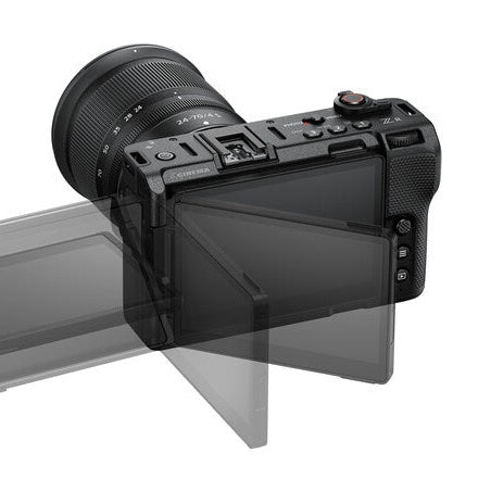 The lens is sold separately.