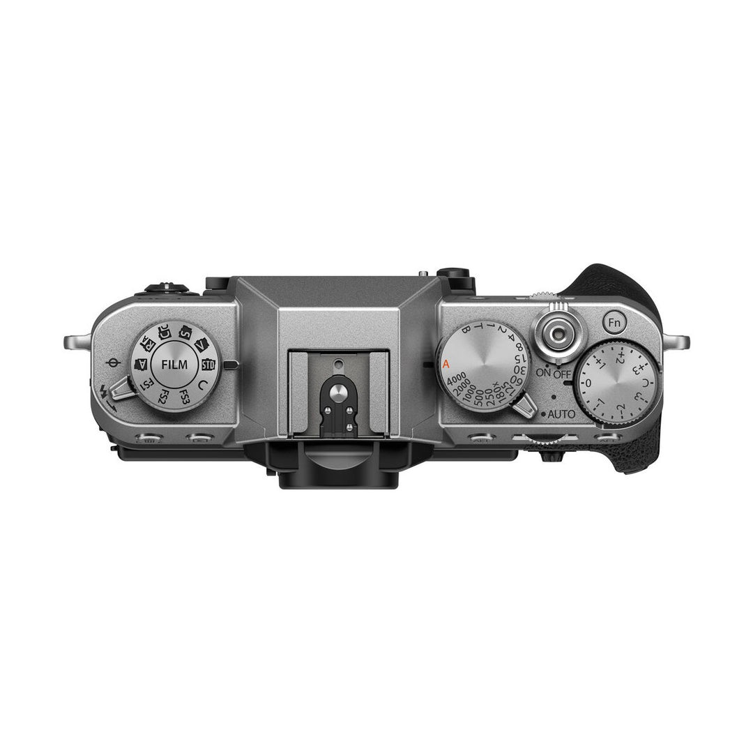 Fujifilm X-T30 III Mirrorless Camera with 13-33mm Lens (Silver) - top