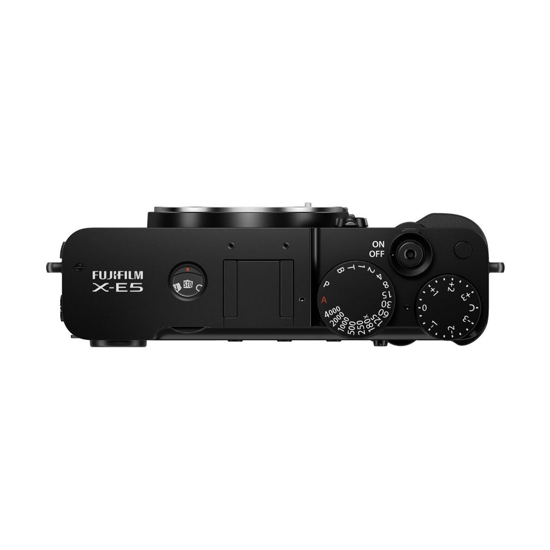 Fujifilm X-E5 Mirrorless Camera - Body Only (Black) - top