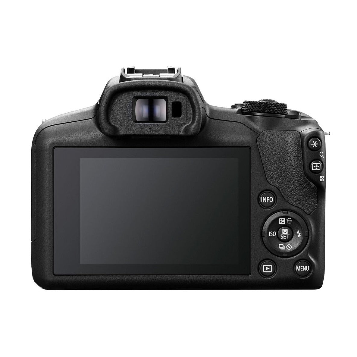 Canon EOS R100 Mirrorless Camera with 18-45mm and 55-210mm Lenses - back