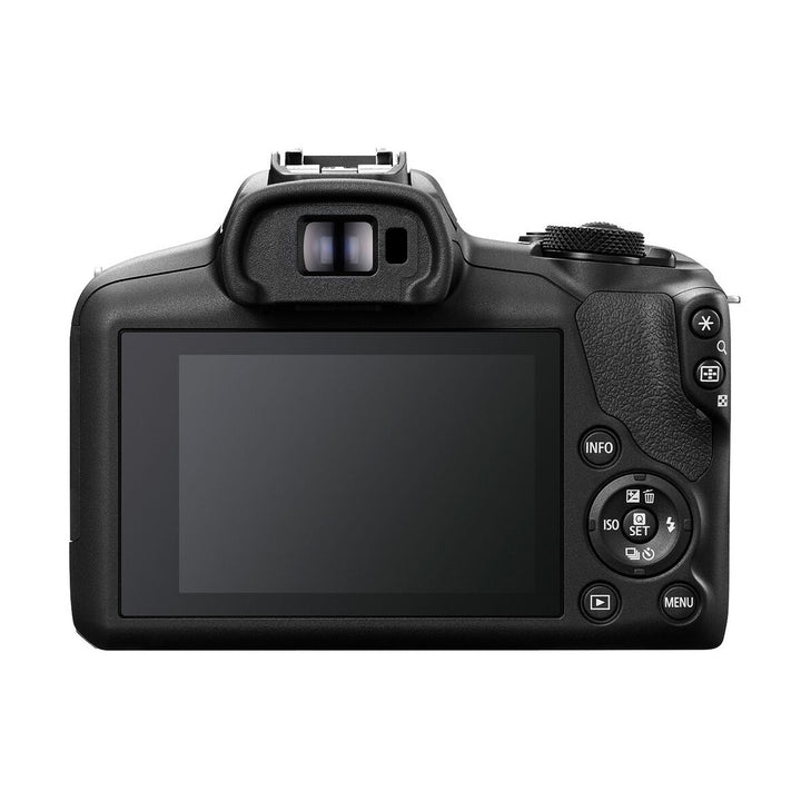 Canon EOS R100 Mirrorless Camera with 18-45mm and 55-210mm Lenses - back