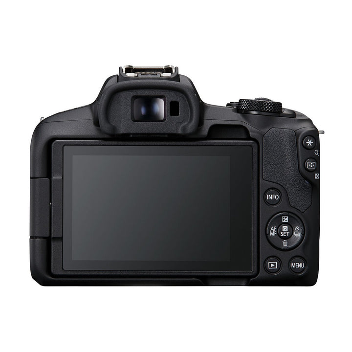 Canon EOS R50 Mirrorless Camera with 18-45mm and 55-210mm Lenses - back