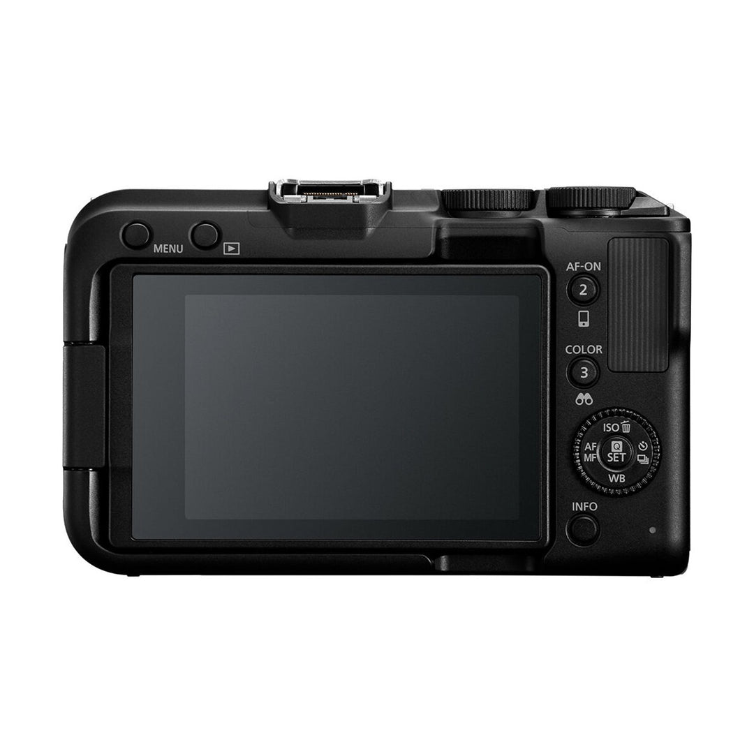 Canon EOS R50 V Mirrorless Camera with 14-30mm Lens - back