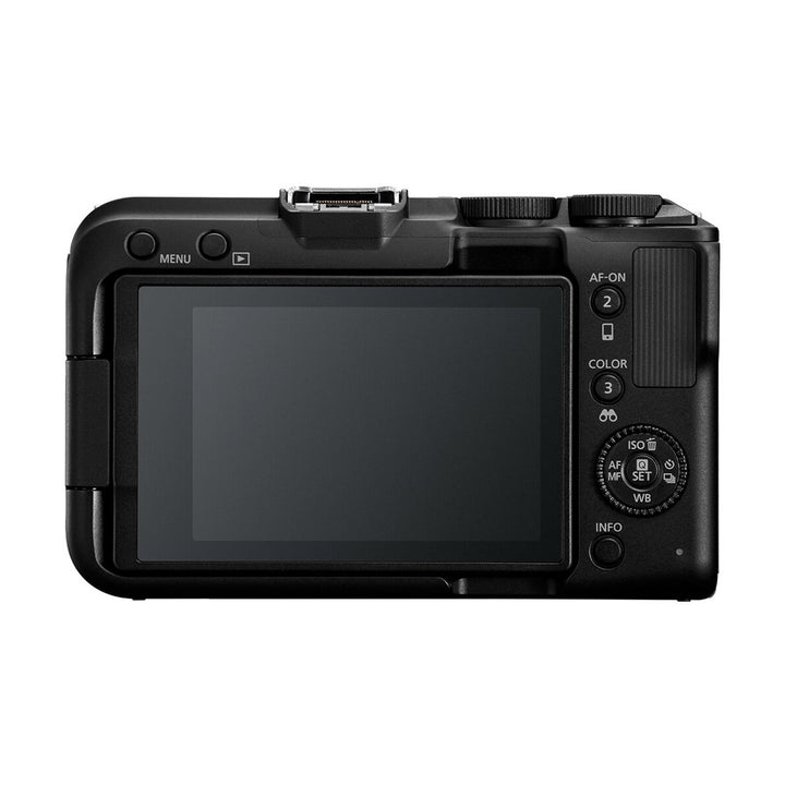 Canon EOS R50 V Mirrorless Camera with 14-30mm Lens - back