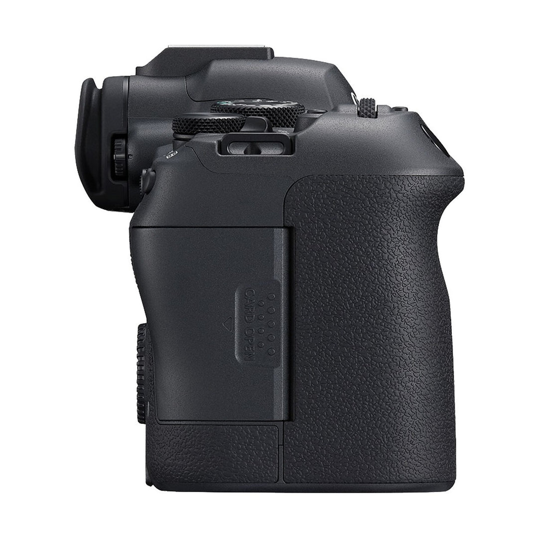 Canon EOS R6 Mark II Mirrorless Camera with 24-105mm Lens - side