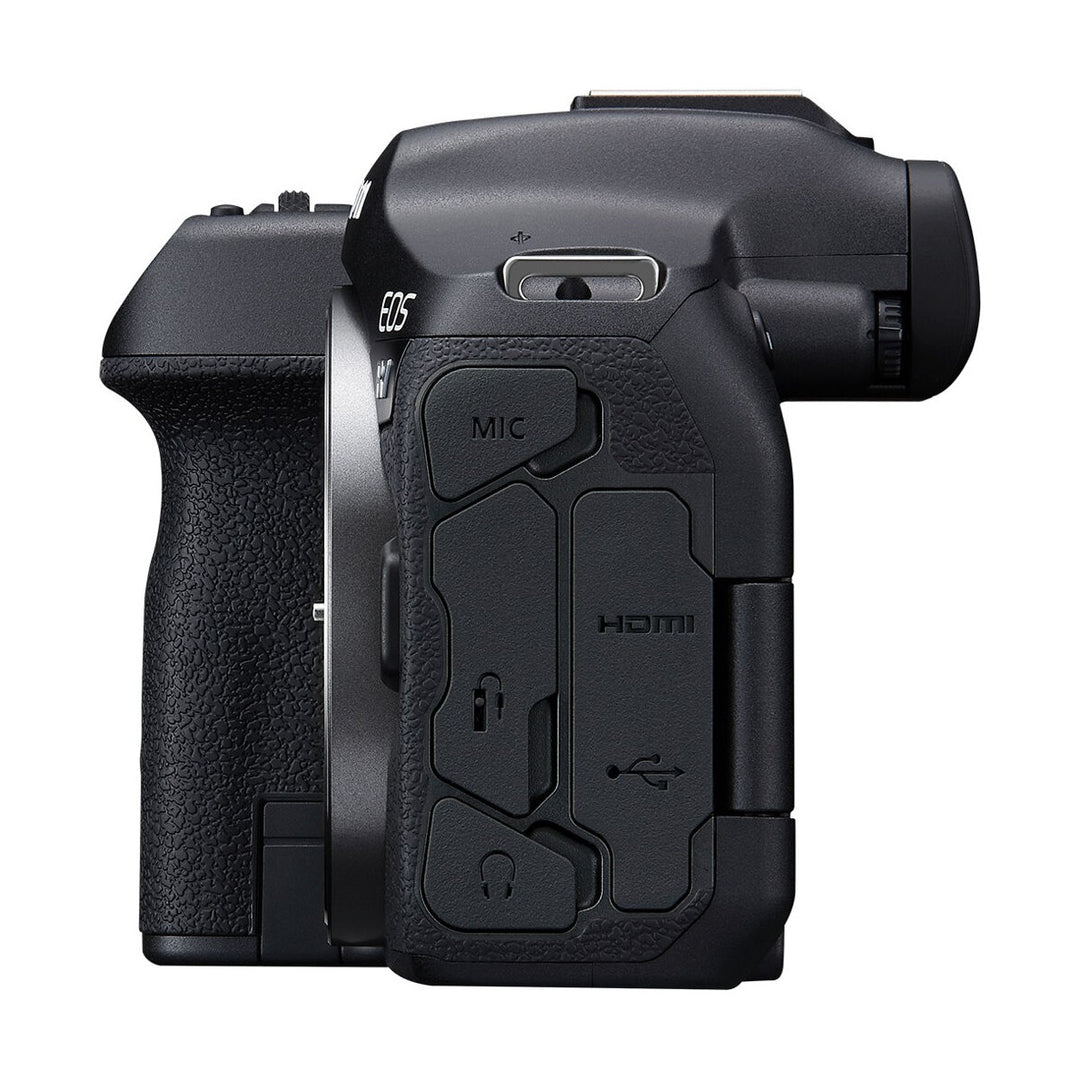 Canon EOS R7 Mirrorless Camera with 18-150mm Lens - side