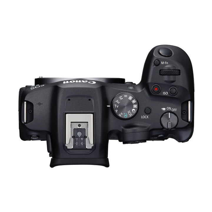 Canon EOS R7 Mirrorless Camera with 18-150mm Lens - top