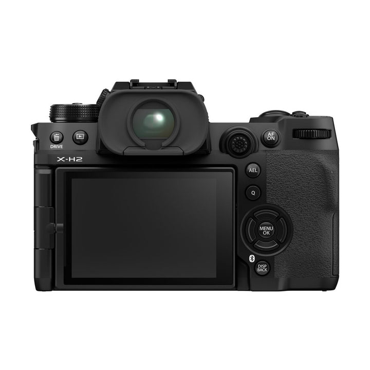 Fujifilm X-H2 Mirrorless Camera (Body Only, Black) - back