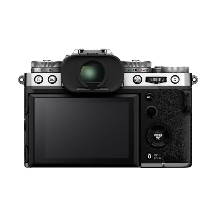Fujifilm X-T5 Mirrorless Camera (Body Only, Silver) - back