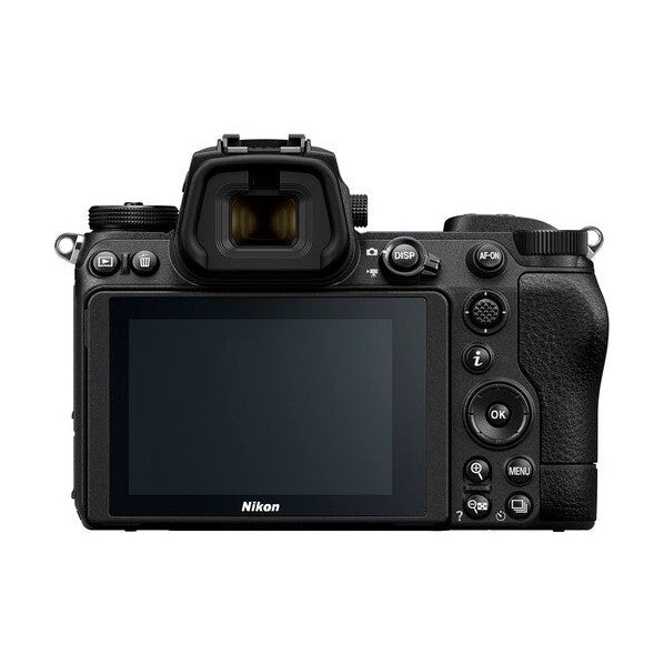 Nikon Z6II mirrorless camera body rear view with LCD screen and controls by ClubCamera.com