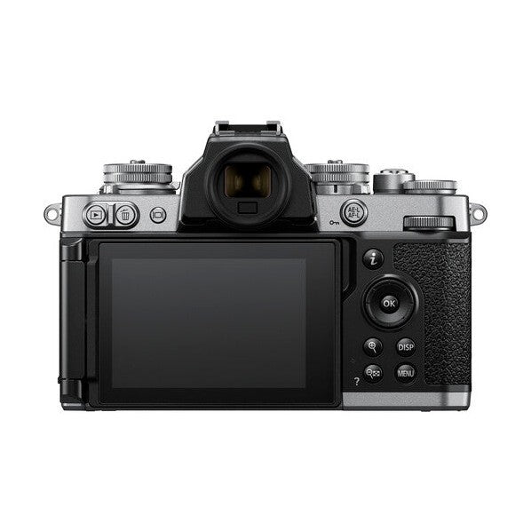 Rear view of Nikon Zfc LCD screen with physical buttons and dials layout by ClubCamera.com