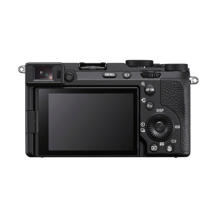 Sony Alpha 7C II Mirrorless Camera with 28-60mm Lens (Black) - back