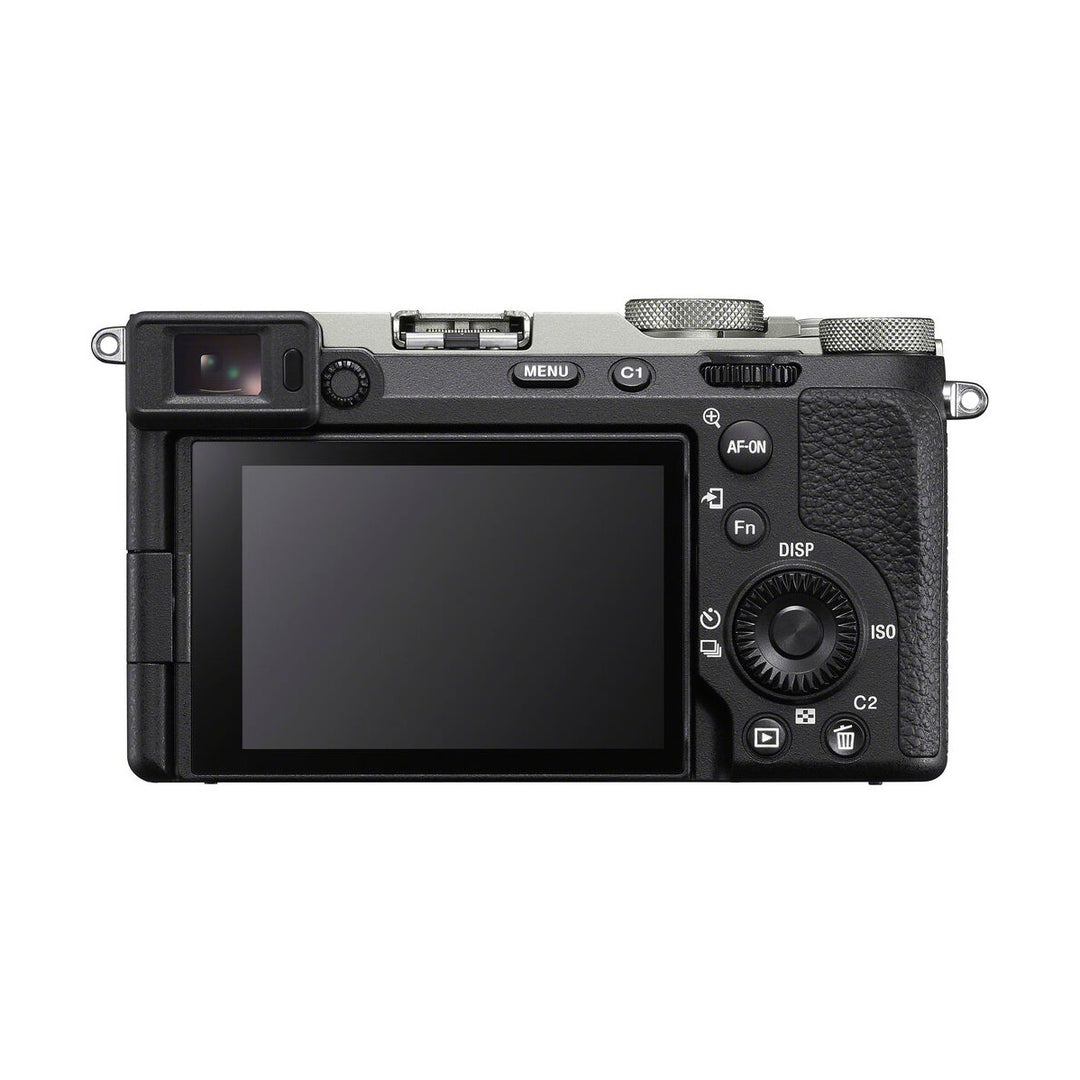 Sony Alpha 7C II Mirrorless Camera - Body Only (Silver) - back