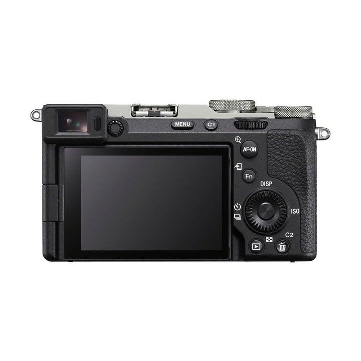 Sony Alpha 7C II Mirrorless Camera - Body Only (Silver) - back
