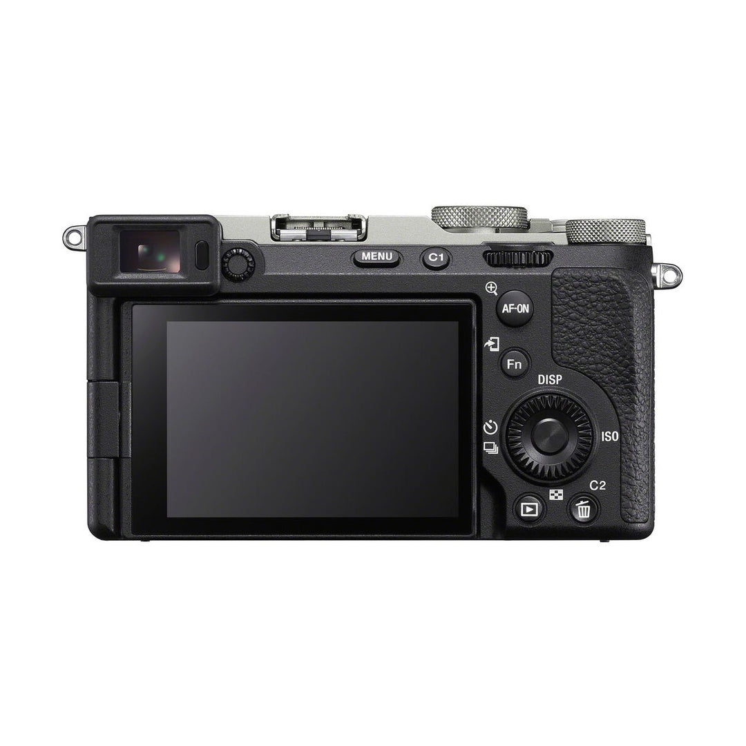Sony Alpha 7CR Mirrorless Camera - Body Only (Silver) - back