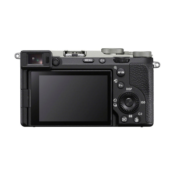 Sony Alpha 7CR Mirrorless Camera - Body Only (Silver) - back