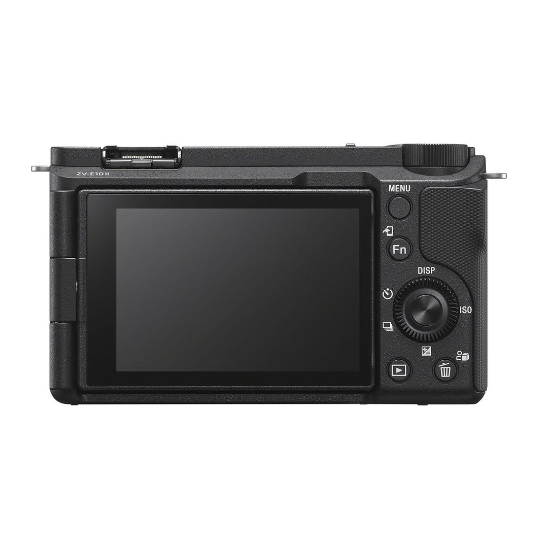 Sony ZV-E10 II Mirrorless Camera with 16-50mm and 55-210mm Lenses - back