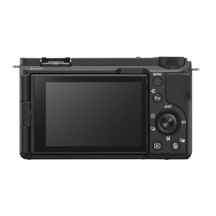 Sony ZV-E10 II Mirrorless Camera with 16-50mm and 55-210mm Lenses - back