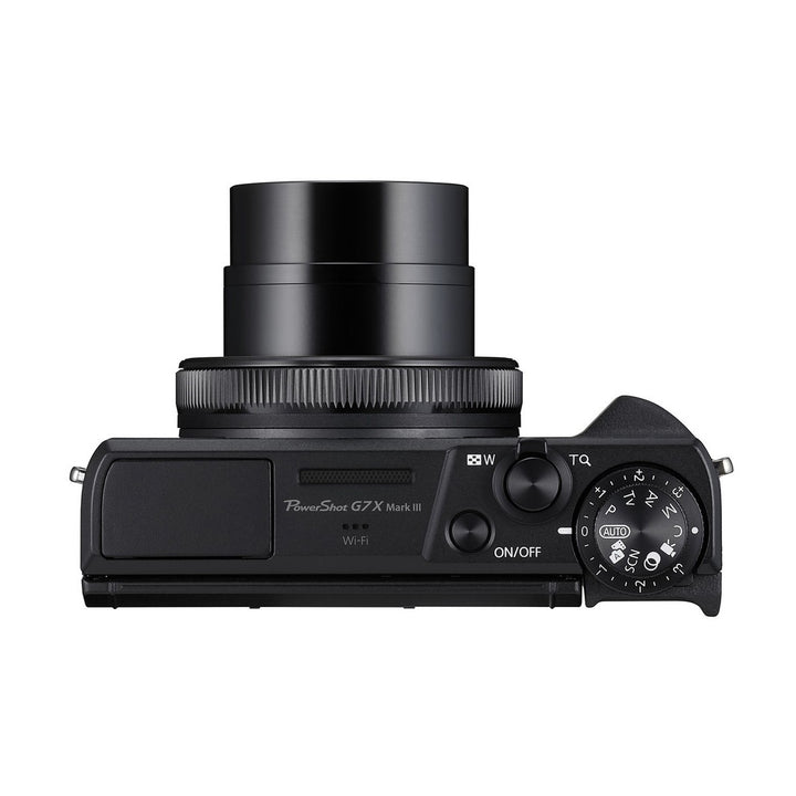 Canon PowerShot G7 X Mark III Digital Camera (Black) - top