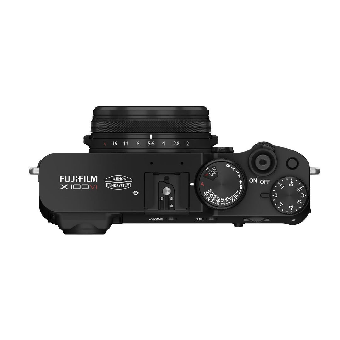 Fujifilm X100VI Digital Camera (Black) - top