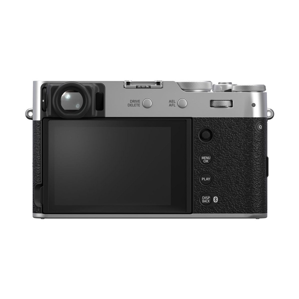 Fujifilm X100VI Digital Camera (Silver) - back