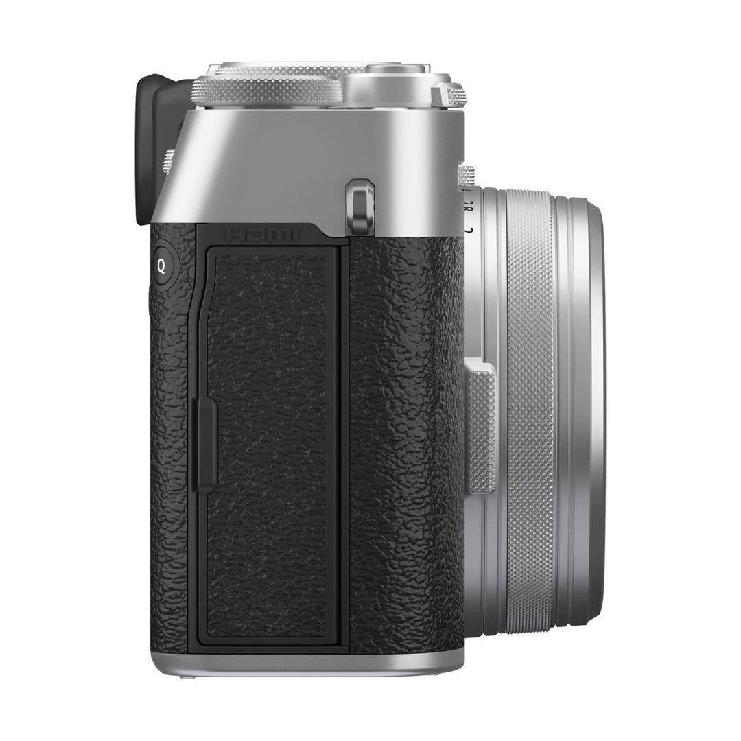Fujifilm X100VI Digital Camera (Silver) - side