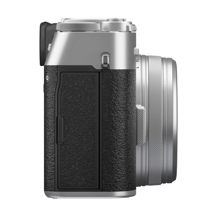 Fujifilm X100VI Digital Camera (Silver) - side