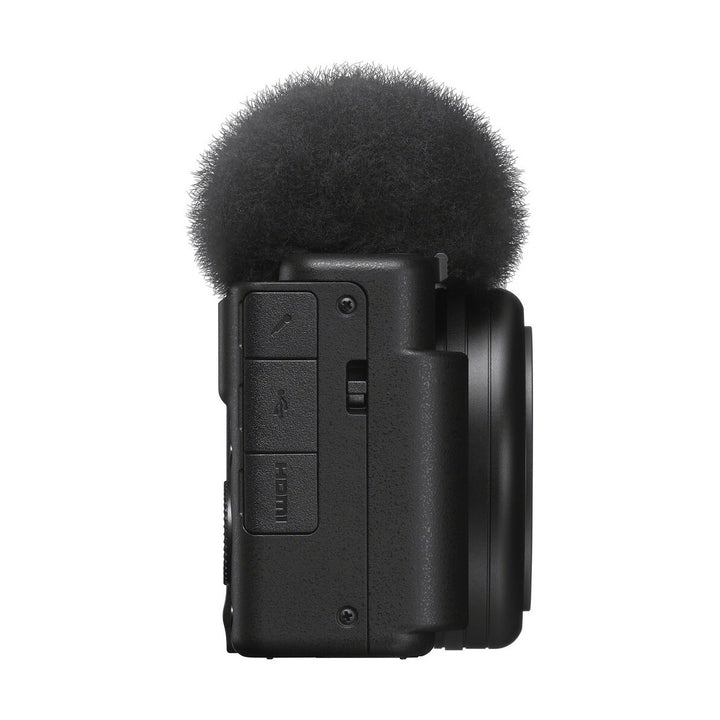 Sony ZV-1F Digital Camera (Black) - side